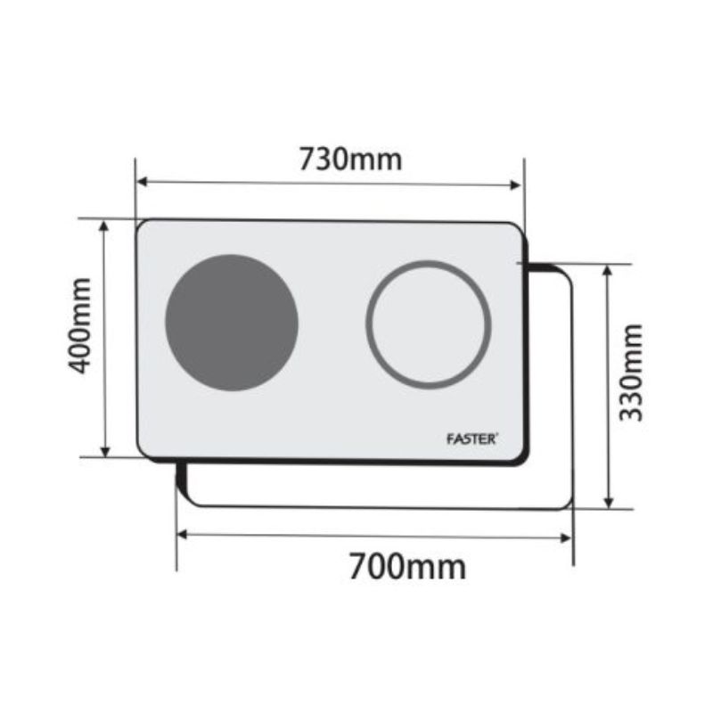 Bếp điện từ Faster FS MIX266 Made in Spain Bếp điện từ Faster FS MIX266 Made in Spain
