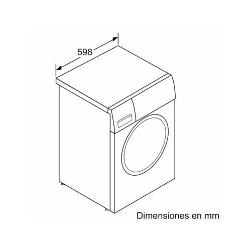 Máy giặt Bosch WAT28661ES 4 Kích thước máy giặt Bosch WAT28661ES
