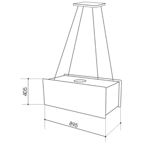 Máy Hút Mùi SPELIER SP - 190 4 Kích thước của Máy Hút Mùi SPELIER SP - 190