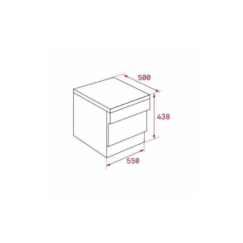 Kích thước máy rửa chén bát Teka LP2 140 WHITE Kích thước máy rửa chén bát Teka LP2 140 WHITE