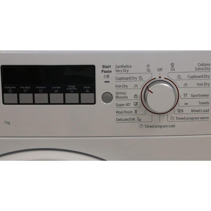 Bảng điều khiển máy Sấy Quần Áo Bosch WTA74200SG Bảng điều khiển máy Sấy Quần Áo Bosch WTA74200SG