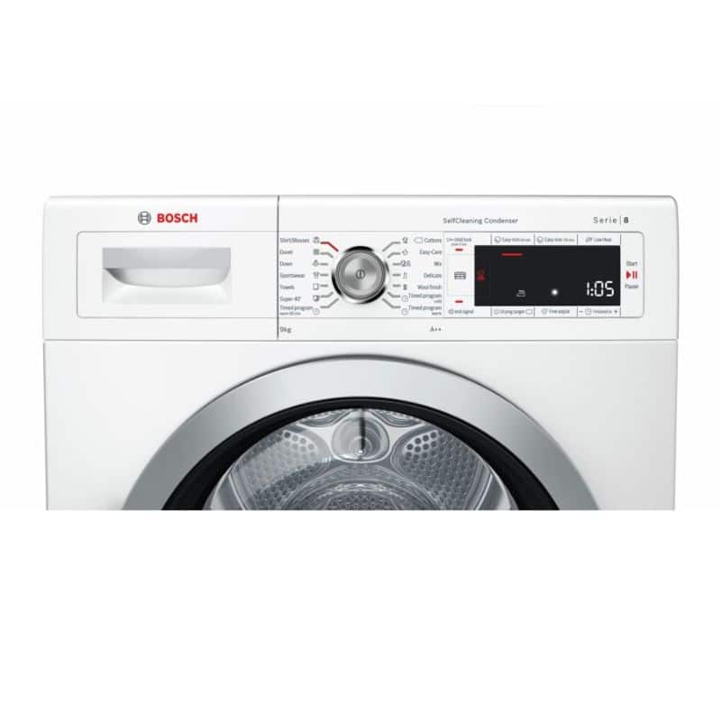 Bảng điều khiển máy sấy quần áo Bosch WTW85550BY Bảng điều khiển máy sấy quần áo Bosch WTW85550BY