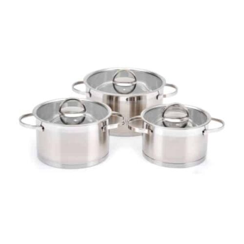 Bộ nồi inox Malloca FY-145 3 Bộ nồi inox Malloca FY - 145