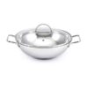 Chảo lẩu Inox Malloca SA12081 1 Chảo lẩu Inox Malloca SA12081