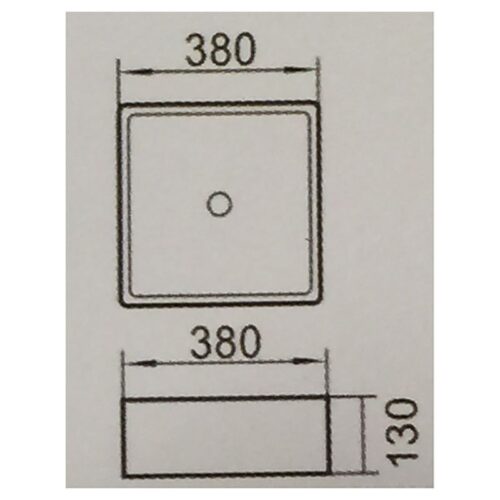 Kích thước chậu rửa Govren LAD-002a