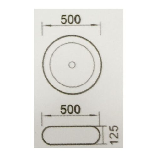 Kích thước chậu rửa Govren LAD-012
