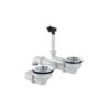Bộ xả chậu 2 hộc Hafele 570.35.917 1 Bộ Xả Chậu 2 Hộc Hafele 570.35.917
