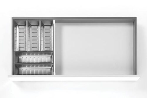 Bộ khay chia ngăn kéo bằng inox Hafele 552.52.392