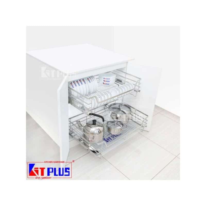 Giá xoong nồi nan dẹt inox mờ Kit Plus BG VIP.80 Giá xoong nồi nan dẹt inox mờ Kit Plus BG VIP.80