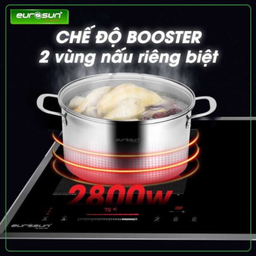 Bếp từ đôi Eurosun EU-T798Pro lắp âm 5 công nghệ gia nhiệt nhanh của bếp từ Eurosun EU-T798Pro