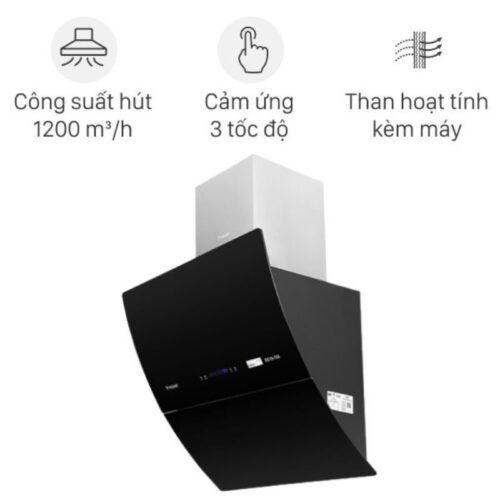 Tính năng máy hút mùi áp tường tuần hoàn Pramie DE19-700