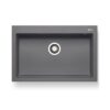 Chậu rửa chén đá 1 hố Elica Pyragranite Istros 1B Iron Grey 070049611 1 Chậu rửa chén đá 1 hố Elica Pyragranite Istros 1B Iron Grey 070049611