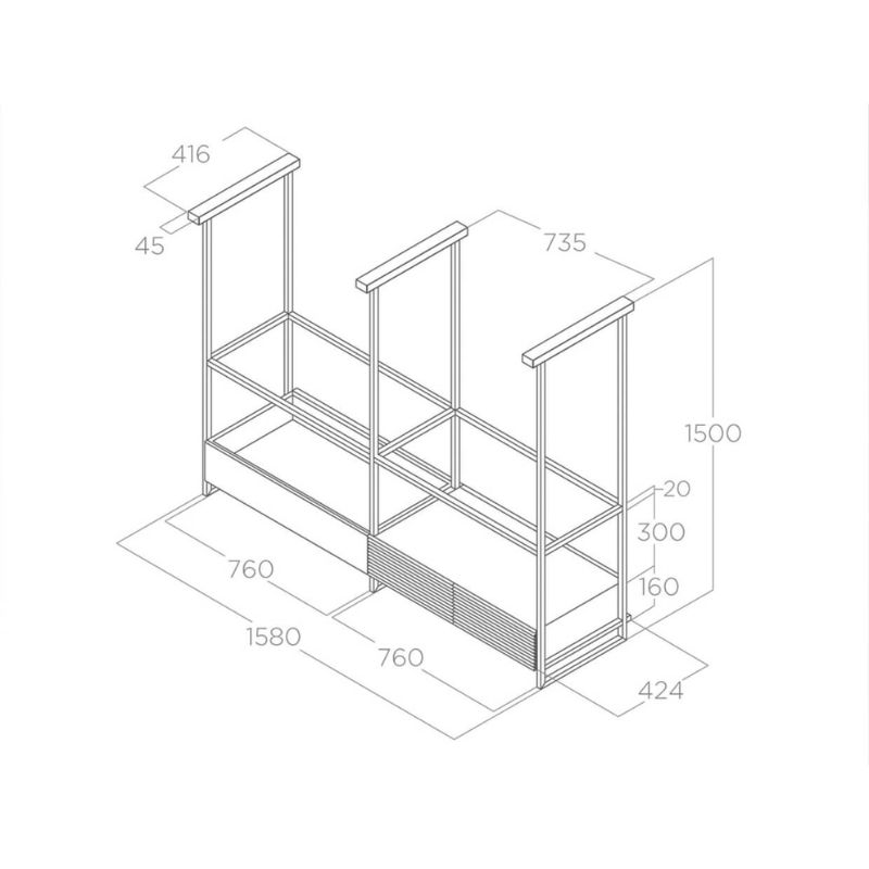 Kích thước máy hút mùi áp tường Elica PRF0167007 Kích thước máy hút mùi áp tường Elica PRF0167007