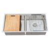 Chậu rửa bát inox 2 hố Paul Schmitt PA82455-U 2 Chậu rửa bát inox 2 hố Paul Schmitt PA82455-U