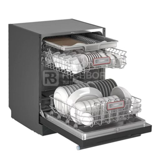 Máy rửa bát bán âm Richborn RDG6080SQB 3 Khay máy rửa bát bán âm Richborn RDG6080SQB
