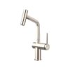 Vòi rửa bát nóng lạnh Konox Volta Nickel có dây rút 2 Hình ảnh vòi rửa bát nóng lạnh Konox Volta Nickel có dây rút