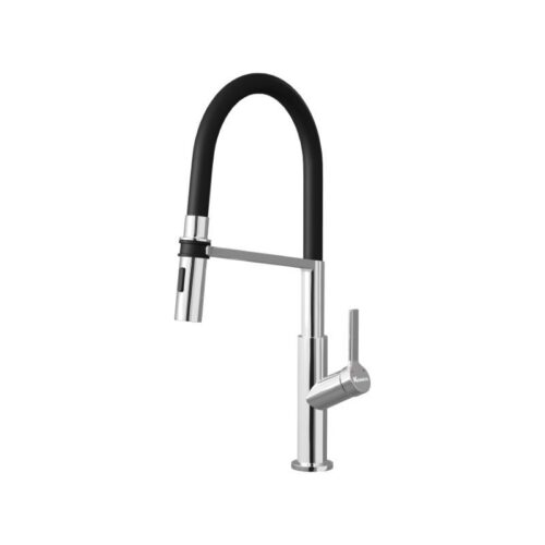 Hình ảnh vòi rửa bát nóng lạnh Konox Tema Chrome