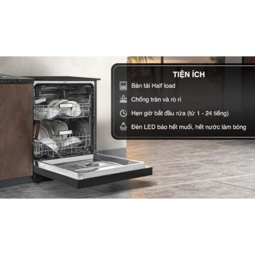 Máy rửa bát độc lập Hafele HDW-F601B 535.29.670 3 tien ich may rua bat doc lap hafele hdw f601b 535 29 670 2