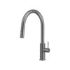 Vòi rửa bát nóng lạnh Konox Venice Gun Metal có dây rút 2 voi rua bat day rut venice gun metal