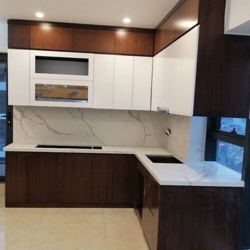 Đá bàn bếp nhân tạo Đá thạch anh 5 Hình ảnh thực tế đá bàn bếp Đá thạch anh