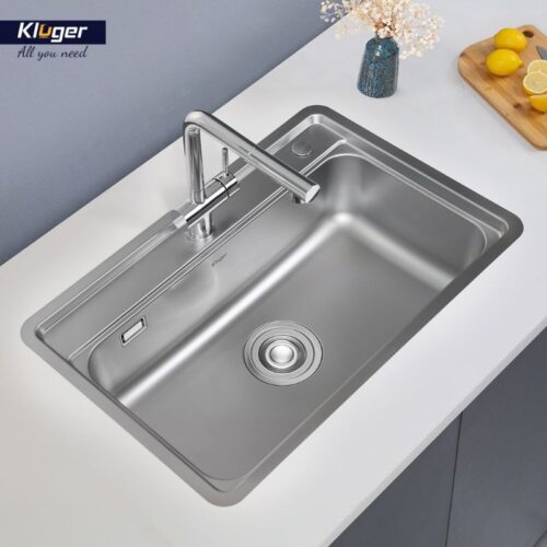 Ảnh chậu rửa bát 1 hố Kluger KW8101FS-S72