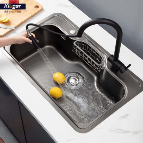 Ảnh chậu rửa bát 1 hố Kluger KW8151FB-S80