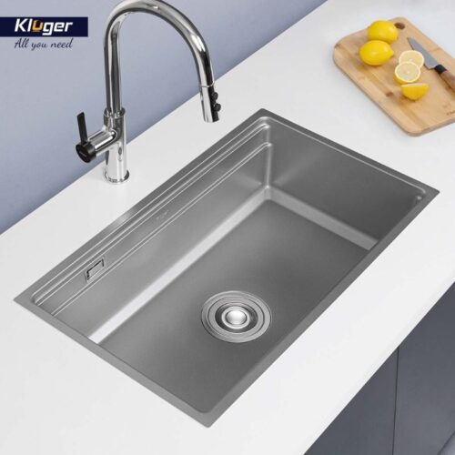 Ảnh chậu rửa bát 1 hố Kluger KWU8161FS-S76