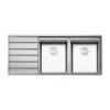 Chậu rửa bát Konox European sink Premium KS11650 2B Bàn trái