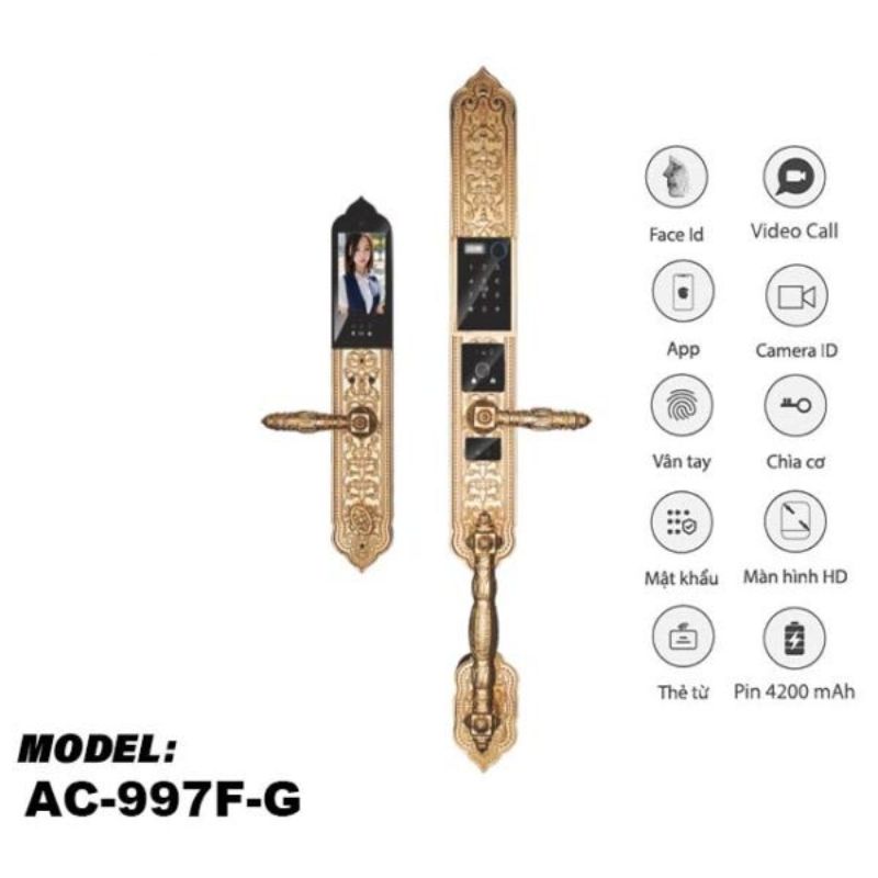 Khóa thông minh Avolock AC-997F-G Khóa thông minh Avolock AC-997F-G