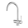 Vòi rửa bát ba đường nước Trim-Water Chrome 2 Vòi rửa bát ba đường nước Trim-Water Chrome
