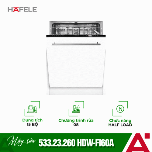 Máy rửa chén bát Hafele 533.23.260