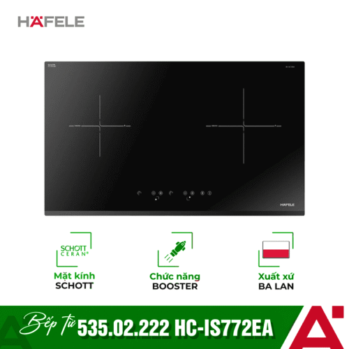 Bếp từ 2 vùng nấu Hafele 535.02.222