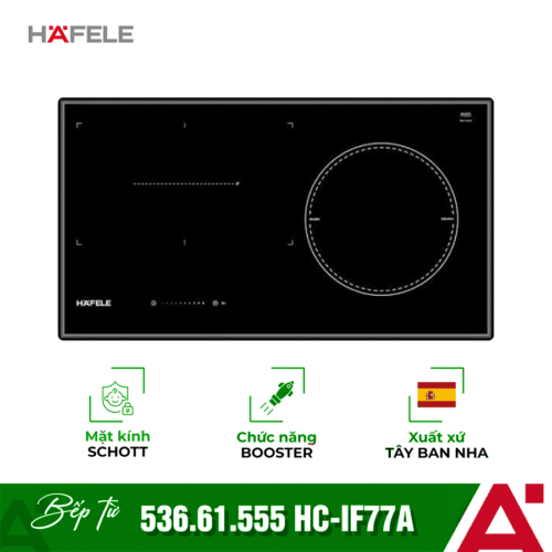 Bếp từ 3 vùng nấu Hafele HC-IF77A 536.61.555