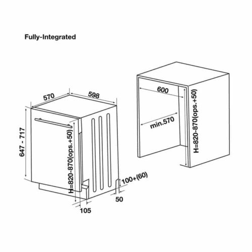 Máy rửa bát Hafele HDW-FI60D 533.23.320 7 kich thuoc hafele hdw fi60d 533 23 320 1