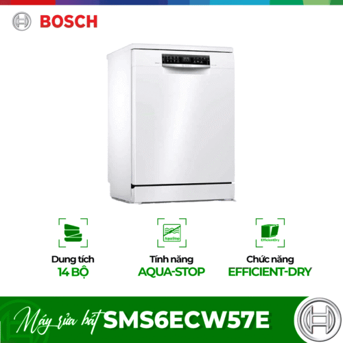 Máy rửa bát Bosch SMS6ECW57E Serie 6