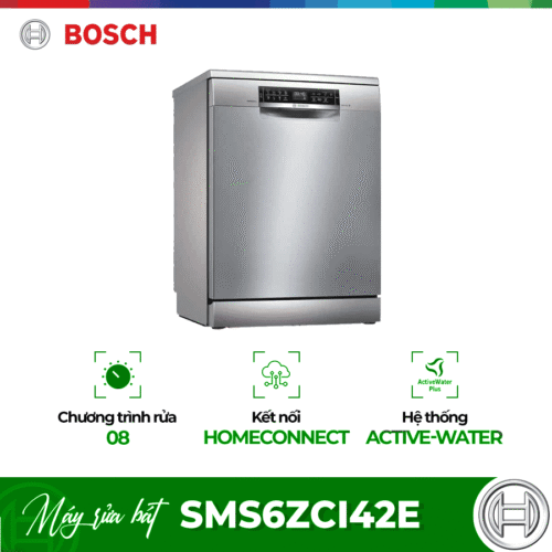Máy rửa bát Bosch SMS6ZCI42E