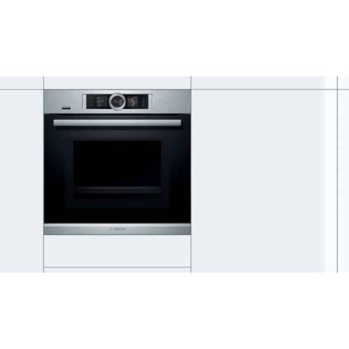 Lò nướng kết hợp vi sóng, hấp BOSCH HNG6764S6 Serie 8 3 thiet ke bosch hng6764s6