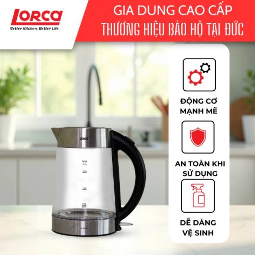 Ấm siêu tốc LORCA TA 3006A 3 anh am sieu toc lorca ta 3006a