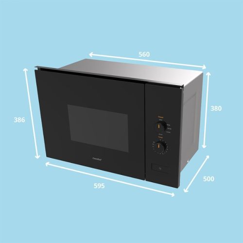 Lò vi sóng Comfee CMW-S20KB 6 kich thuoc lo vi song comfee cmw s20kb