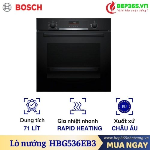 Lò nướng âm tủ Bosch HBG536EB3 SERIE 6