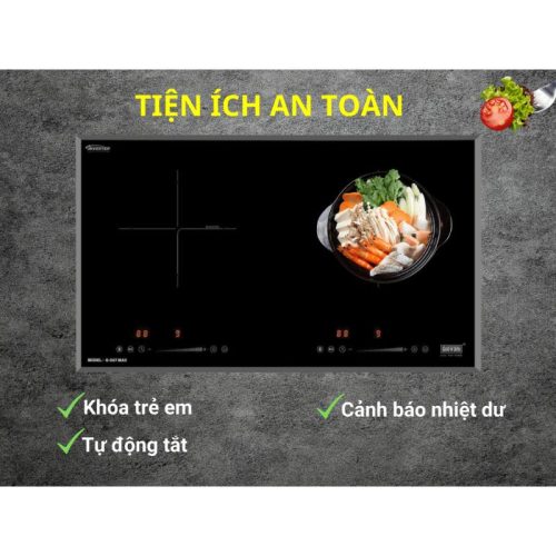 Bếp từ đôi Giovani G-367 MAS 4 tien ich bep tu doi giovani g 367 mas