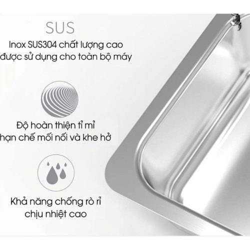 Máy rửa chén công nghiệp Texgio TGU-1000XS 3 anhmay rua chen cong nghiep texgio tgu 1000xs