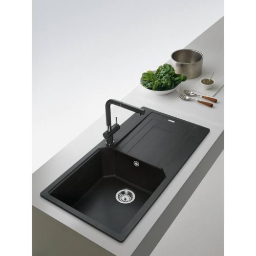 Chậu rửa chén Franke UBG 611-100 Onyx 4 hinh anh chau rua chen franke ubg 611 100 onyx