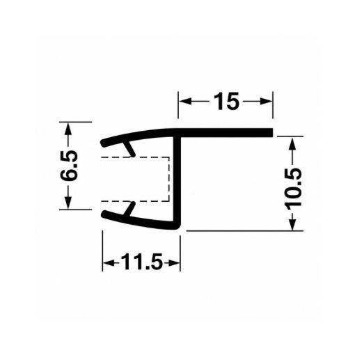kich thuoc 2 nep cua kinh hafele 950 06 650 8 10mm 2170mm nhua