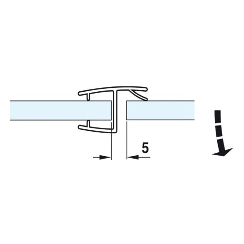 vi tri ron cua kinh hafele 950 50 000 8 10mm 2500mm 180 do