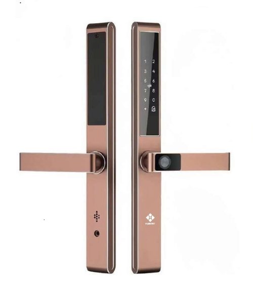 Khóa điện tử Hubert HB CN68 TITAN Gold