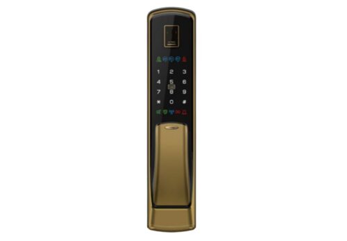 Khóa điện tử Hafele EL9500 TCS màu vàng sâm VNLock