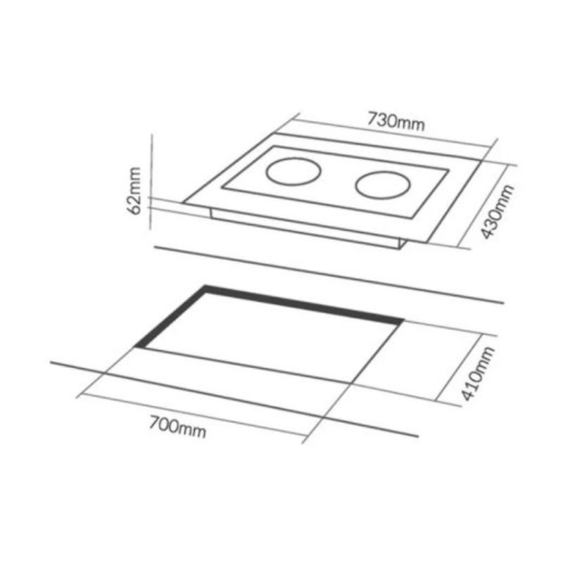 Bếp điện từ Eurosun EU-TE316 Bếp điện từ Eurosun EU-TE316