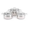 Bộ nồi inox Malloca FY-145 1 Bộ nồi inox Malloca FY - 145