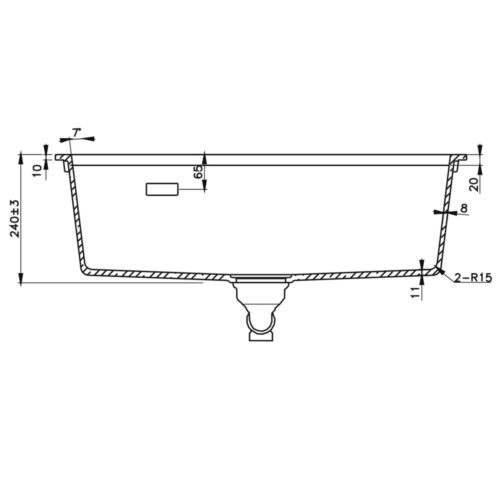 Chậu Rửa Hafele HS22-GEN1S90M - màu Xám 577.25.530 4 577.25.530 2